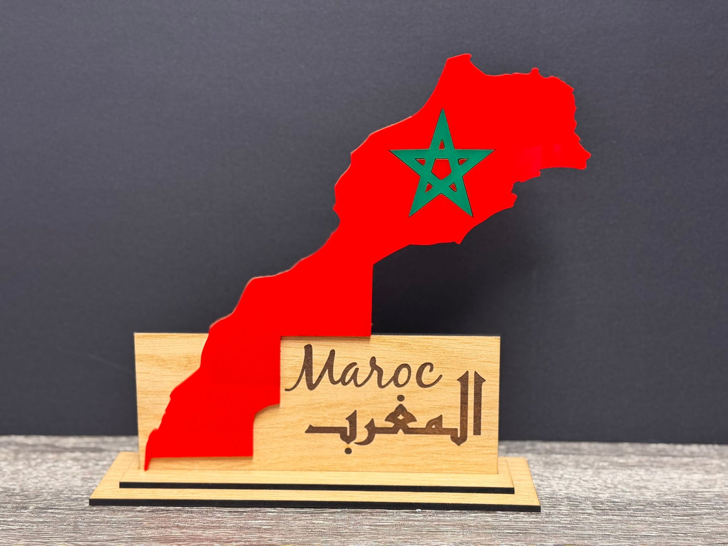 Country flag decoration