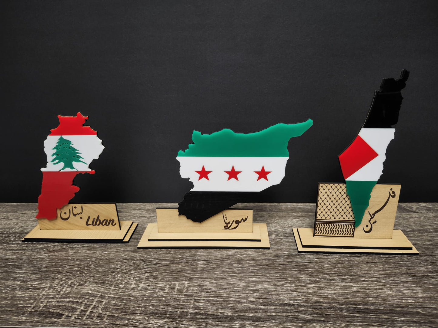 Country flag decoration