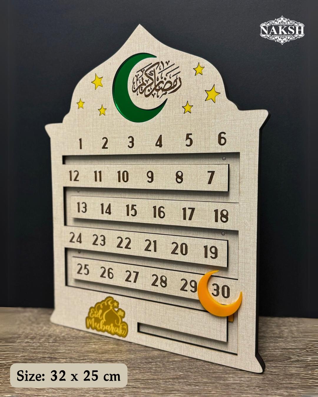 Ramadan Calendar for kids