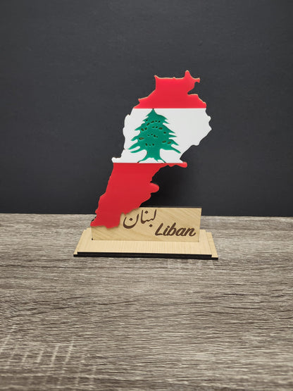 Country flag decoration