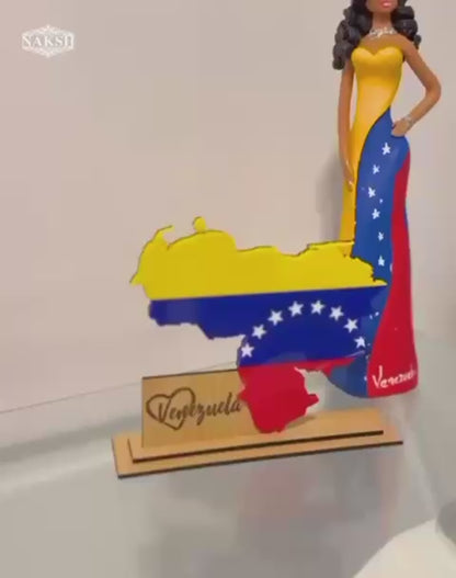 Venezuela flag decoration