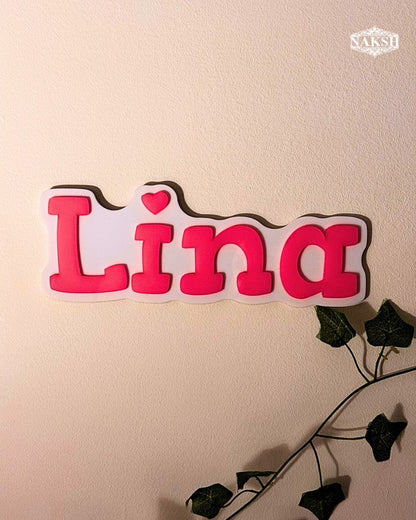 Glow in the Dark Name Sign