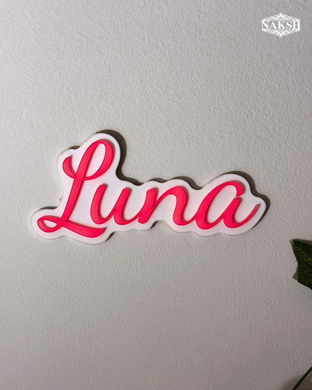 Glow in the Dark Name Sign