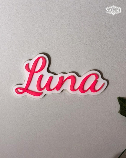 Glow in the Dark Name Sign